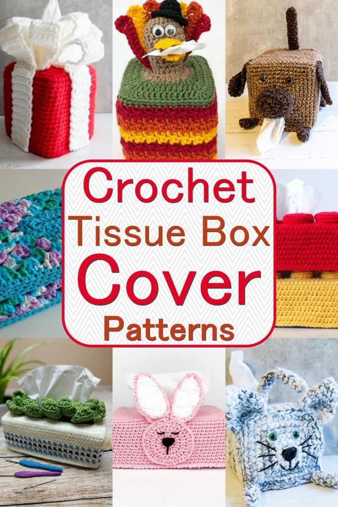 8 Free Crochet Tissue Box Cover Patterns - DIYs Maker